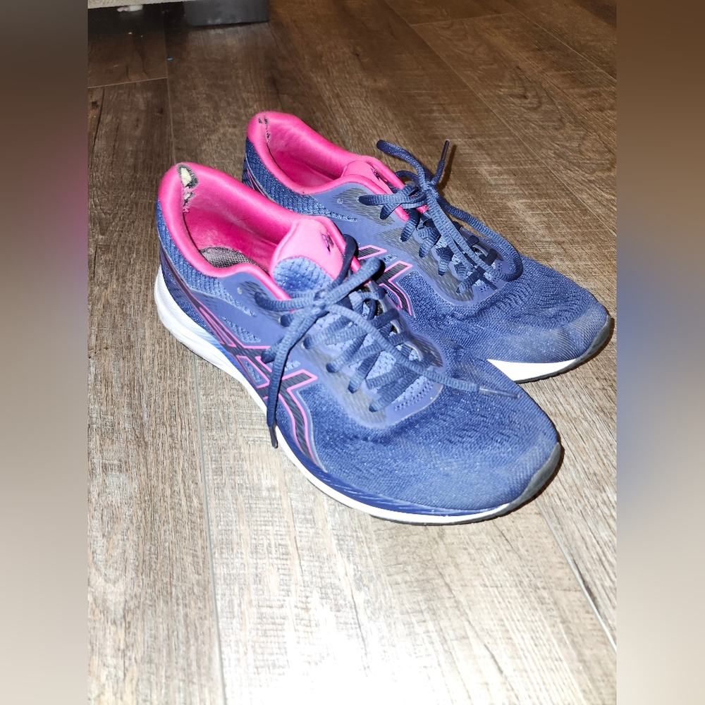 Asics Blue Pink Gel Excite 6 Running Sneaker